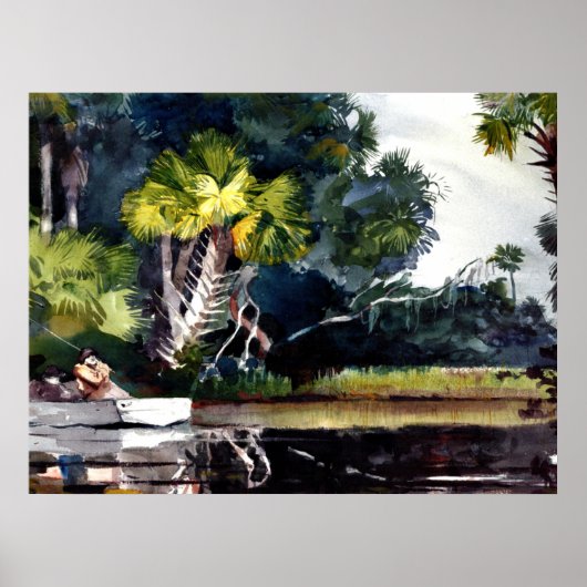 Poster Homer - Homosassa Jungle, (Devant)