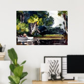 Poster Homer - Homosassa Jungle, (Bureau à domicile)