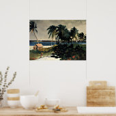 Poster Homer - Nassau 1899 (Cuisine)