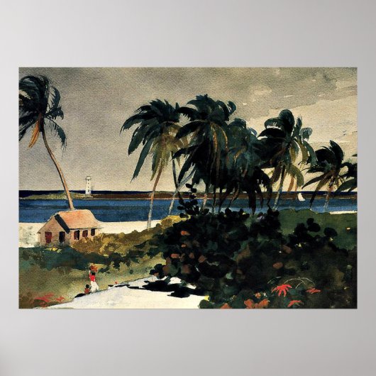 Poster Homer - Nassau 1899 (Devant)