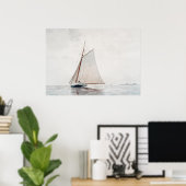 Poster Homer's Sailing off Gloucester (Bureau à domicile)