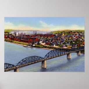 Poster Homestead Pennsylvania Steel Mills