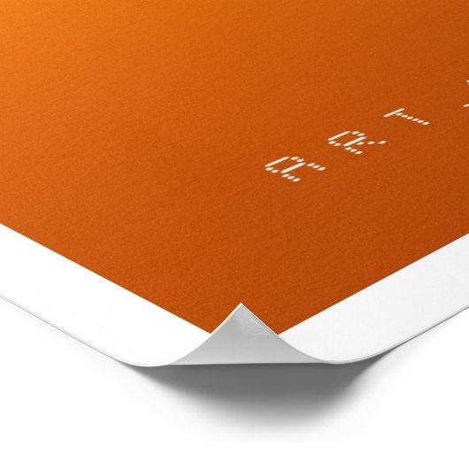 Poster Hométrique (Coin)