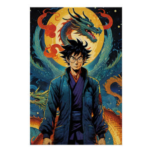 Poster Hommage à Akira Toriyama