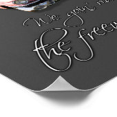 Poster Hommage à Aretha Pink Cadillac (Coin)