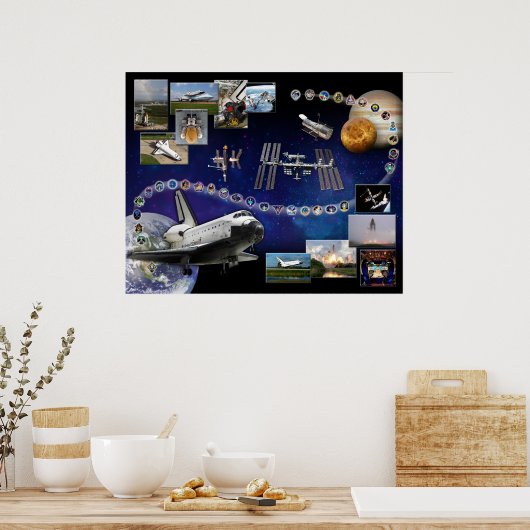 Poster Hommage à Atlantis (Cuisine)