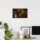 Poster Hommage à Delacroix, 1864 (Bureau à domicile)