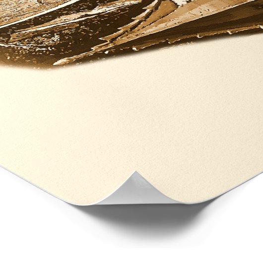 Poster Hommage à Jules Verne (Coin)