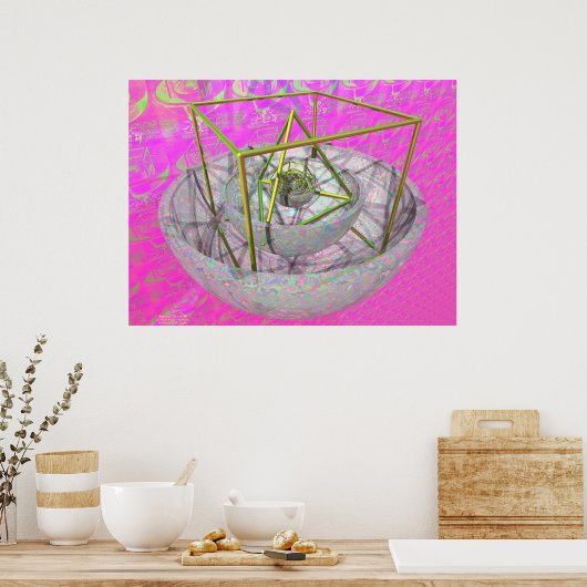 Poster Hommage à Kepler (Cuisine)