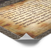 Poster Hommage à Notre Dame des Douleurs. (Coin)