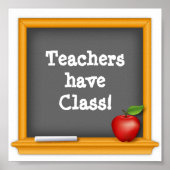 Poster Hommage de l'enseignant (Devant)