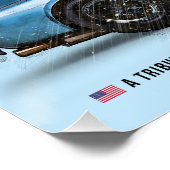 Poster Hommage Shelby Cobra Compétition (Coin)