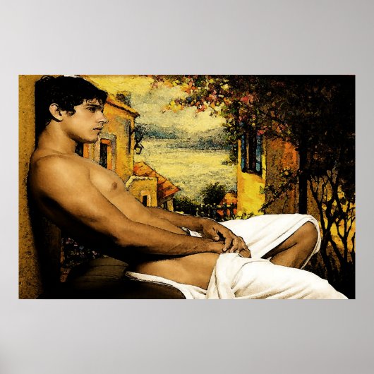 Poster homme, (Devant)