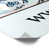 Poster Homme Abstrait sur le téléphone portable, modifier (Coin)