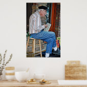 Poster Homme Accordien (Cuisine)