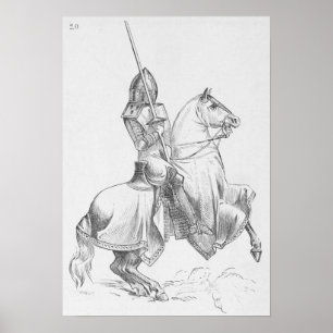 Poster Homme aux armes