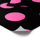 Poster Homme aux lunettes roses Pop Art (Coin)