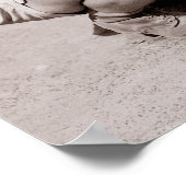 Poster Homme avec Baby Kangaroo (Coin)