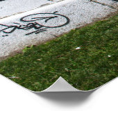 Poster Homme blanc gras (Coin)