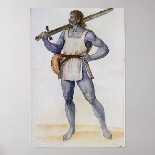 Poster Homme britannique (Devant)