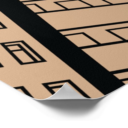 Poster Homme Comique Avec Cellulaire (Coin)