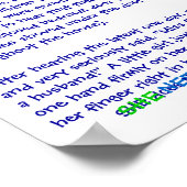 Poster Homme contre chat par SRF (Coin)