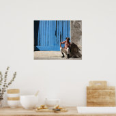 Poster Homme cubain et son cigare (Cuisine)