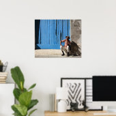 Poster Homme cubain et son cigare (Bureau à domicile)