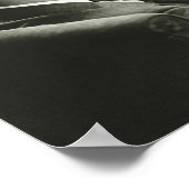 Poster Homme d'affaires lisant le journal (Coin)