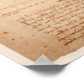 Poster Homme DaVinci (Coin)