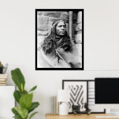 Poster Homme de médecine indienne Kickapoo 1917 (Bureau à domicile)