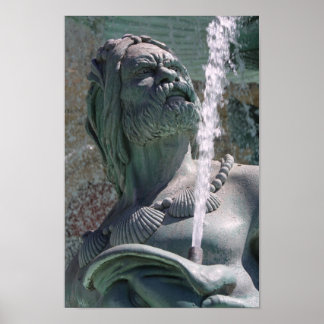 Poster homme d'eau