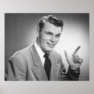 Poster Homme dirigeant 2