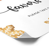 Poster Homme en pain d'épices \ Faveurs (Coin)