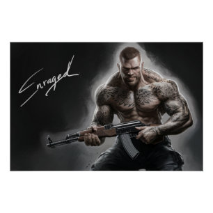 Poster Homme Enraged 02