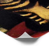 Poster Homme et chat, Henri Rousseau (Coin)