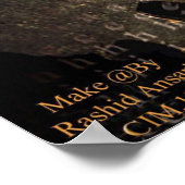 Poster Homme et Machien (Coin)