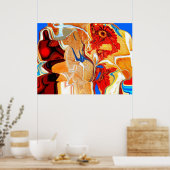 Poster Homme et Réchauffement climatique (Cuisine)