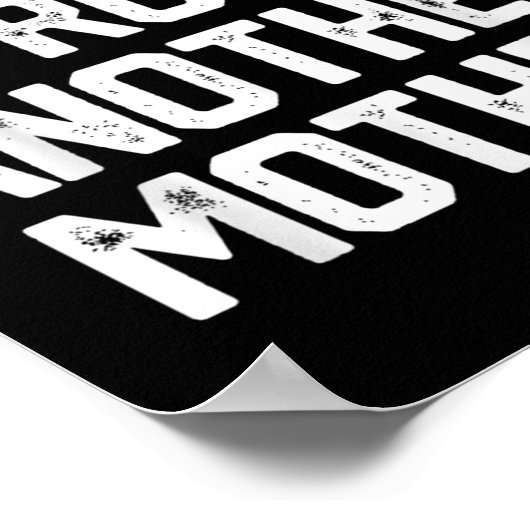 Poster Homme Frère D'Une Autre Mère Drôle Gag Citation J (Coin)