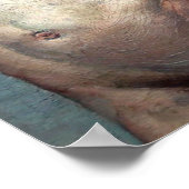 Poster Homme nu académique 19ème (Coin)