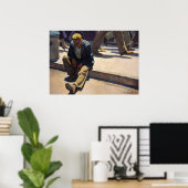 Poster Homme oublié, 1934 par Maynard Dixon (Bureau à domicile)