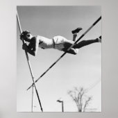 Poster Homme Pole Vaulter (Devant)