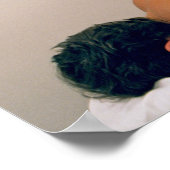 Poster Homme recevant un massage (Coin)