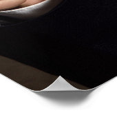 Poster Homme rétro fumeur (Coin)