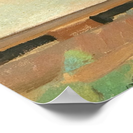 Poster Homme sans abri, 1938 par Maynard Dixon (Coin)