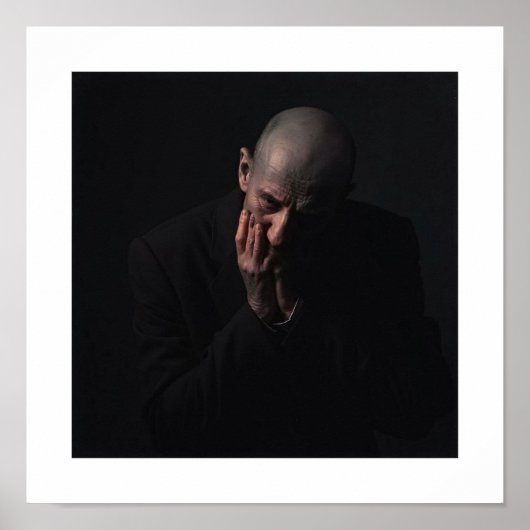 Poster Homme solitaire (Devant)