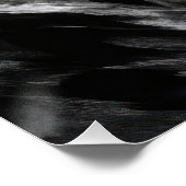 Poster Homme Tormenté Avec Tendrils De Fumée (Coin)