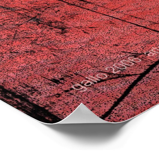 Poster Homme vert (Coin)