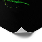 Poster Homme Vert (Coin)