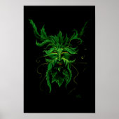 Poster Homme Vert (Devant)